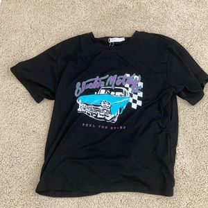 Brandy Melville dupe elective motors t shirt